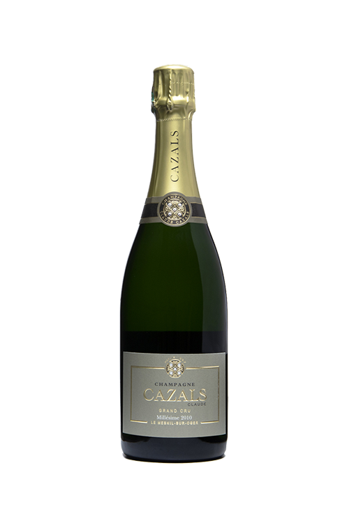 MILLESIME 2010 Champagne Claude Cazals Le Mesnil sur Oger